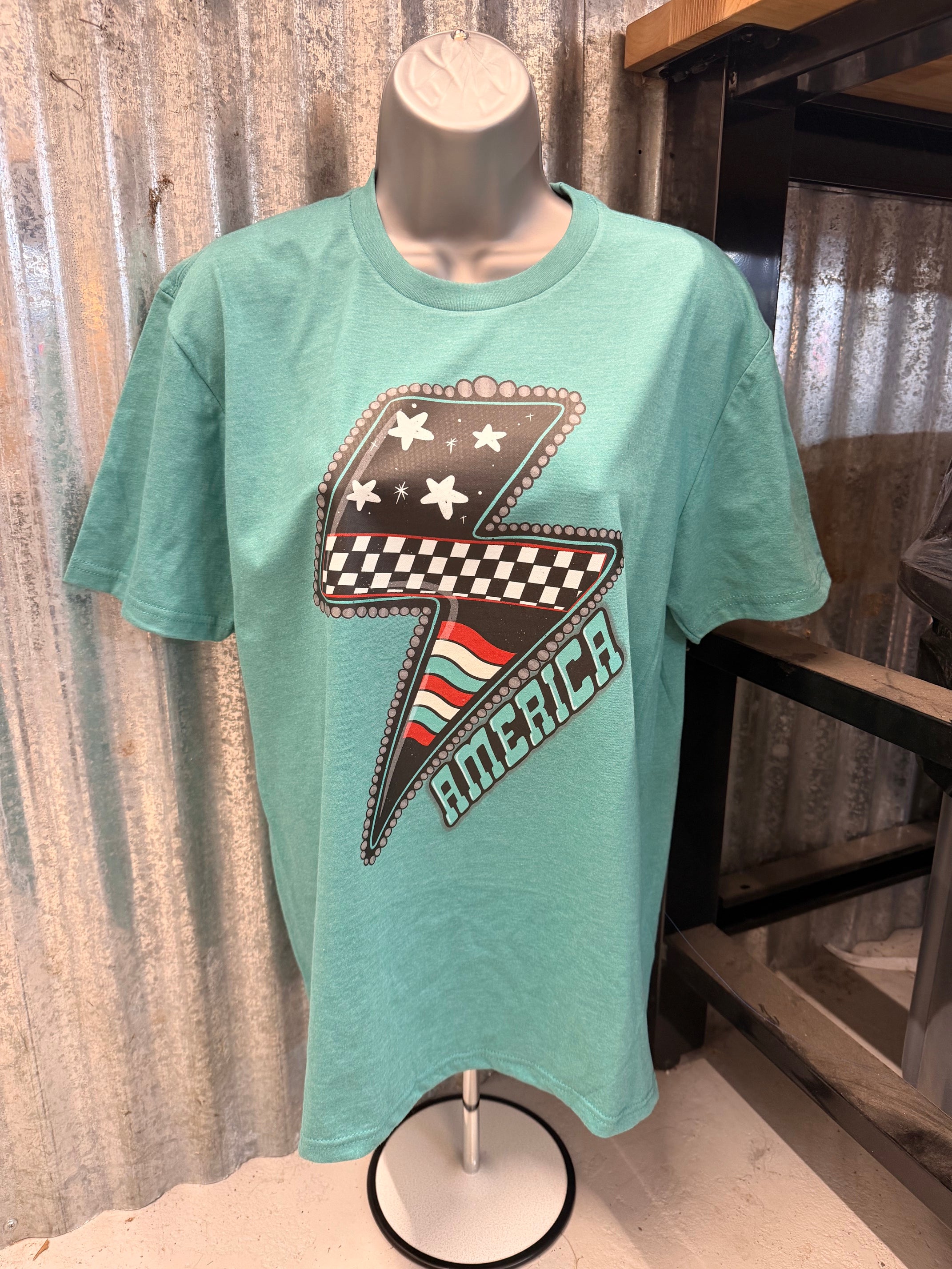 Lightning Bolt America T-shirt